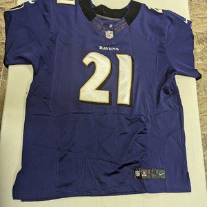 Lardarius Webb #21 Baltimore Ravens Nike On Field Jersey Size 48 Purple